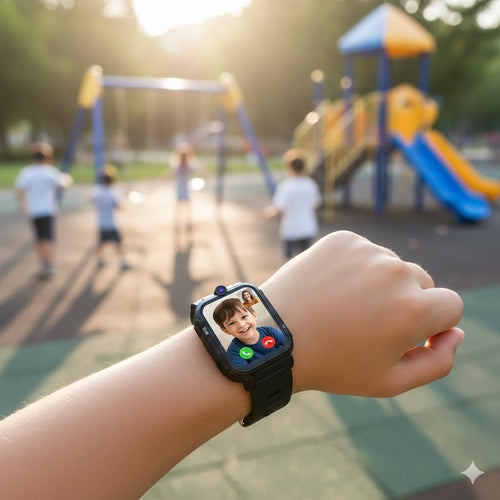 Smartwatch 4G para Niños Android con GPS, Cámara y Tarjeta SIM para Niños y Niñas