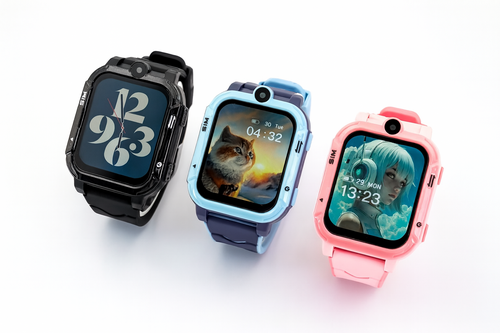 Smartwatch 4G para Niños Android con GPS, Cámara y Tarjeta SIM para Niños y Niñas