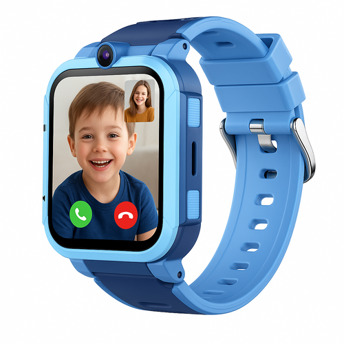 Smartwatch 4G para Niños Android con GPS, Cámara y Tarjeta SIM para Niños y Niñas