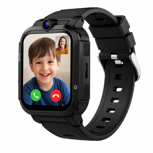 Smartwatch 4G para Niños Android con GPS, Cámara y Tarjeta SIM para Niños y Niñas